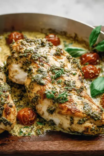 Creamy Pesto Chicken