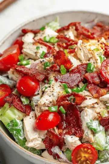 Healthy BLT Chicken Salad