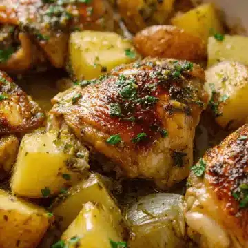 Garlic Butter Chicken and Potatoes