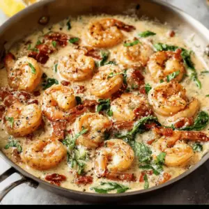 Easy Creamy Tuscan Shrimp Recipe