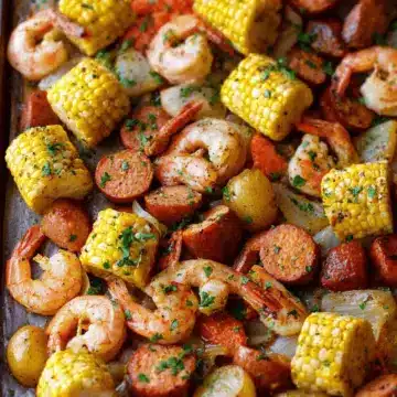 Sheet Pan Shrimp Boil