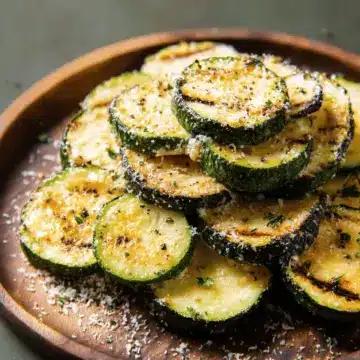Roasted Zucchini with Parmesan