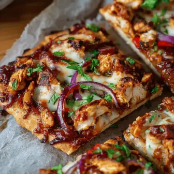 BBQ Chicken Flatbreads
