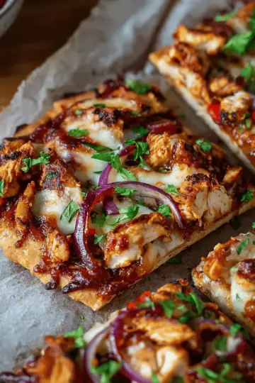 BBQ Chicken Flatbreads