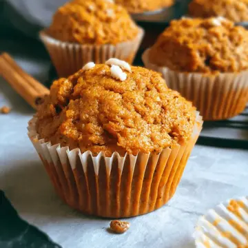 Healthy Greek Yogurt Pumpkin Muffins