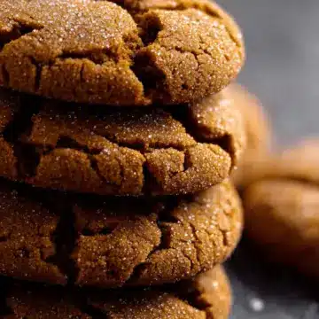 Seriously Soft Molasses Cookies