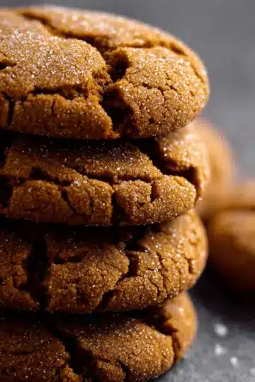 Seriously Soft Molasses Cookies