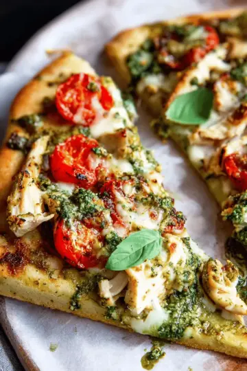 Chicken Pesto Flatbread