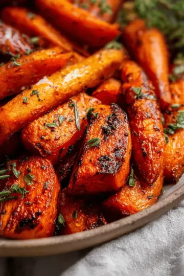 Roasted Sweet Potatoes & Carrots