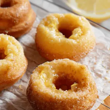 Air Fryer Lemon Donuts