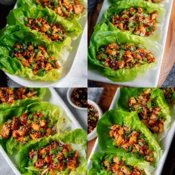Teriyaki Chicken Lettuce Wraps