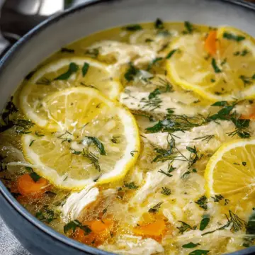 Greek Lemon Chicken Soup