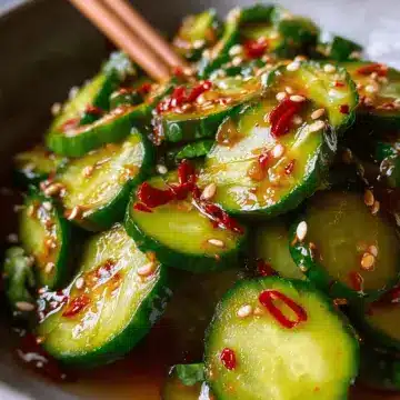 Easy Asian Cucumber Salad