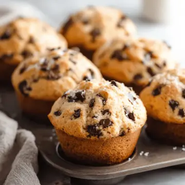 Bakery-Style Chocolate Chip Muffins