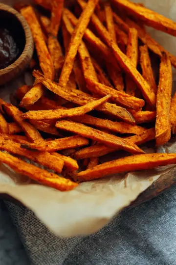 Crispy Baked Sweet Potato Fries