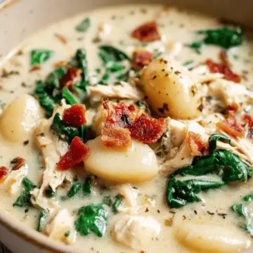 Chicken Bacon Gnocchi Soup