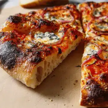 Artisan No-Knead Pizza Crust