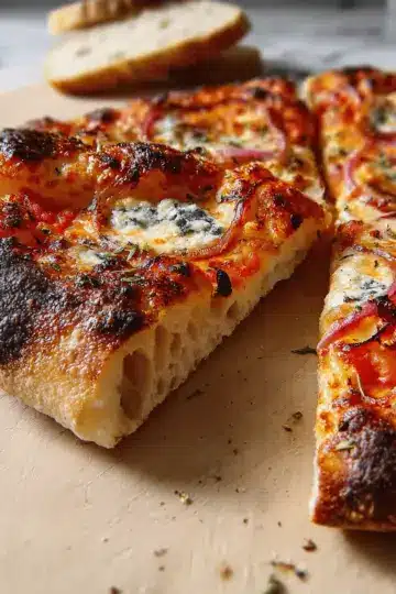 Artisan No-Knead Pizza Crust