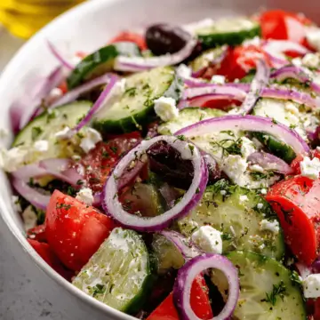 Greek Cucumber Salad Recipe
