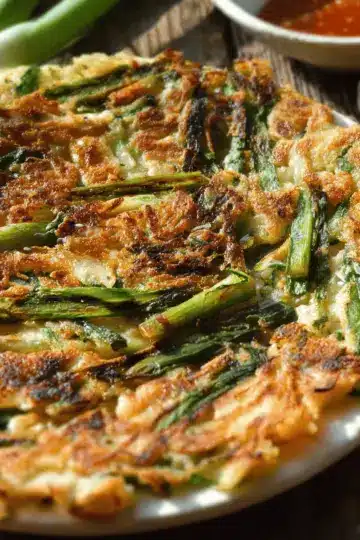 Pajeon (Korean Scallion Pancakes)