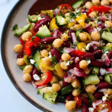 Mediterranean Bean Salad