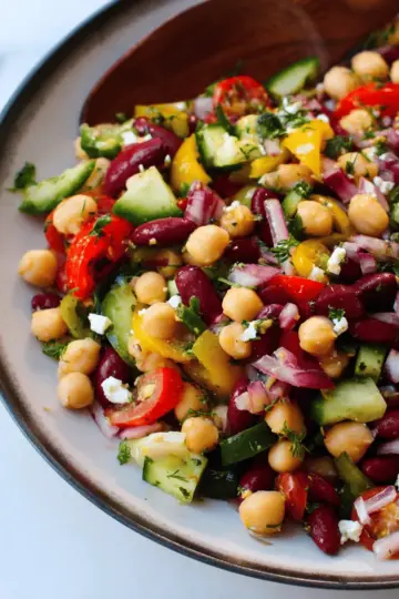 Mediterranean Bean Salad