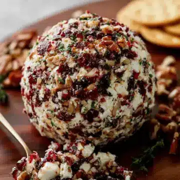 Cranberry Pecan Cheese Ball