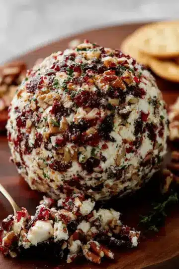 Cranberry Pecan Cheese Ball