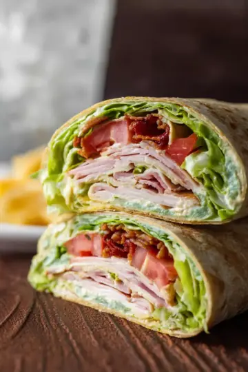 California Turkey Club Wrap