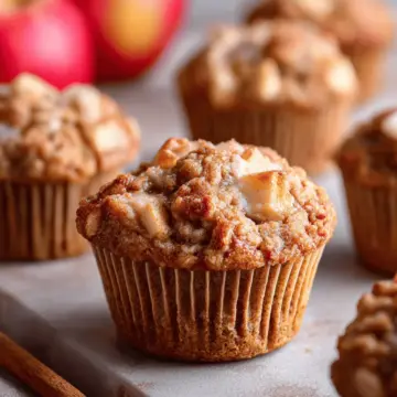 Easy Vegan Apple Muffins