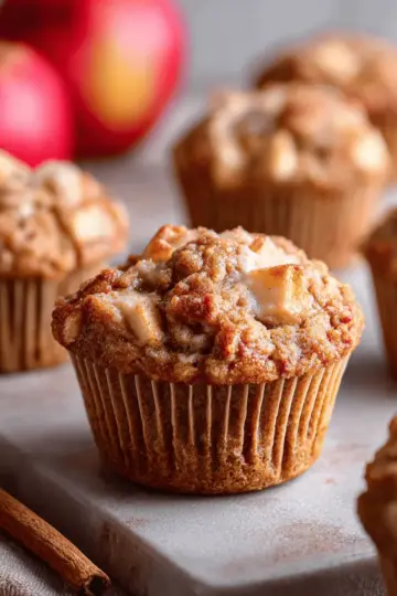 Easy Vegan Apple Muffins