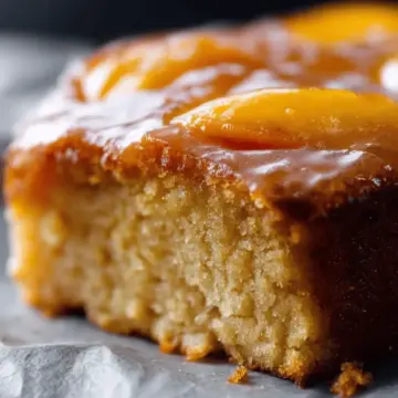Brown Sugar Peach Cake
