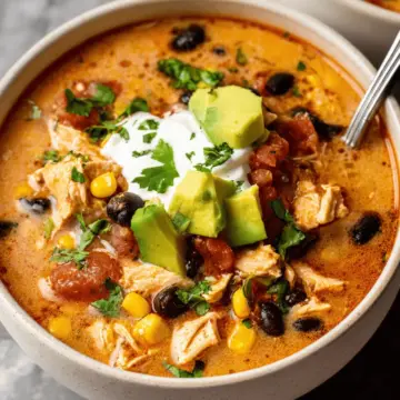 Easy Chicken Taco Soup