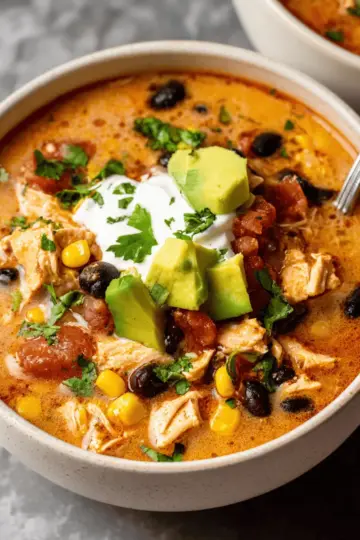 Easy Chicken Taco Soup