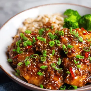 Slow Cooker Honey Garlic Chicken