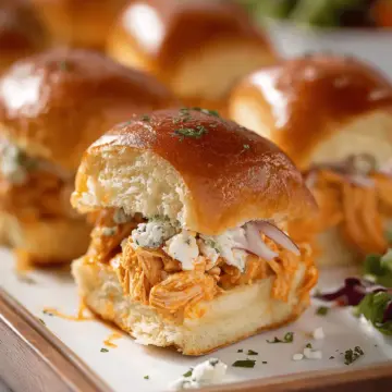 Buffalo Chicken Sliders
