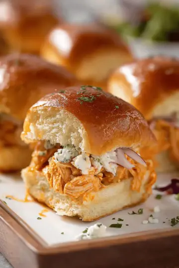 Buffalo Chicken Sliders