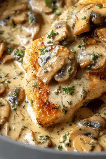 Creamy Mushroom Chicken