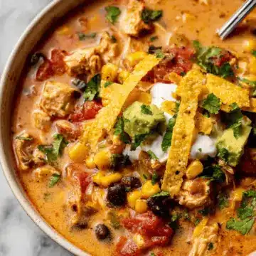Easy Chicken Taco Soup