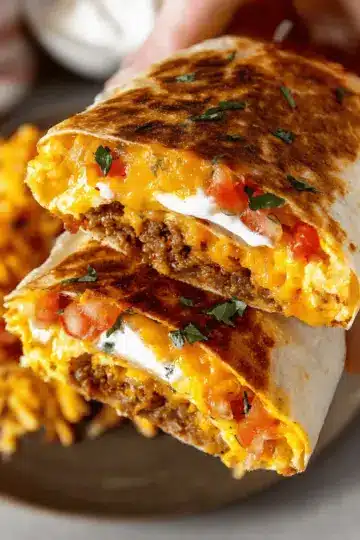 Grilled Cheese Burrito