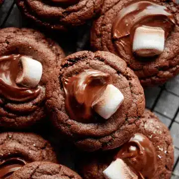 Marshmallow-Surprise Hot Cocoa Cookies