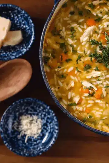 Italian Chicken Pastina Soup