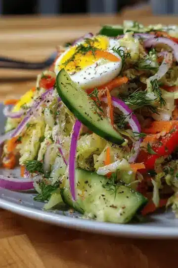 Old Fashioned Saurecraut Salad