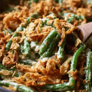 Creamy Green Bean Casserole from Scratch
