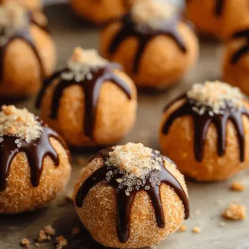 Pumpkin Cheesecake Truffles