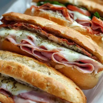 Hot Italian Sandwiches