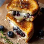 Blueberry White Cheddar Grilled Cheese