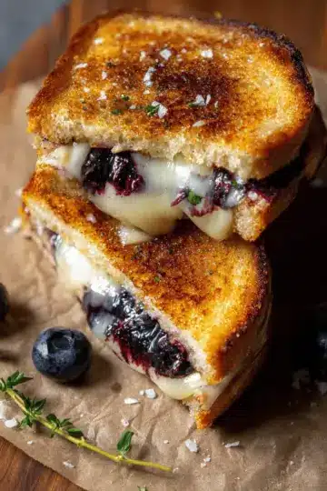 Blueberry White Cheddar Grilled Cheese