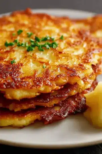 Kartoffelpuffer (German Potato Pancakes)