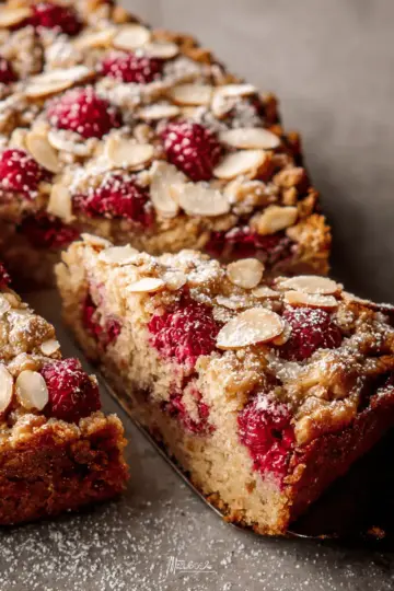 Raspberry Almond Crumb Cake